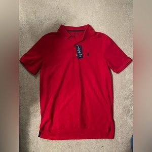 izod red dress shirt